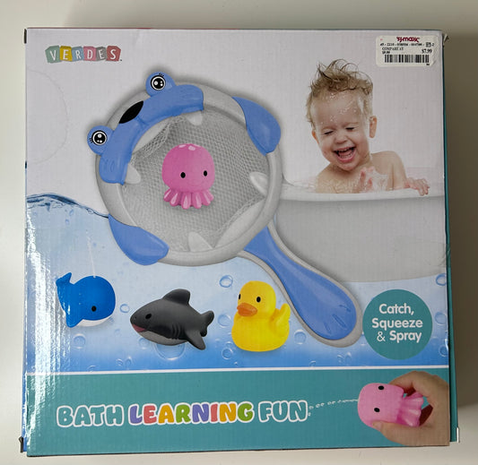 Bath Learning Fun Bath Toys by Verdes New in Box