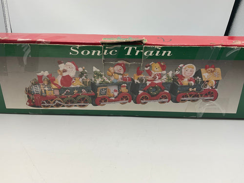 Sonic Train Christmas Tabletop Decoration