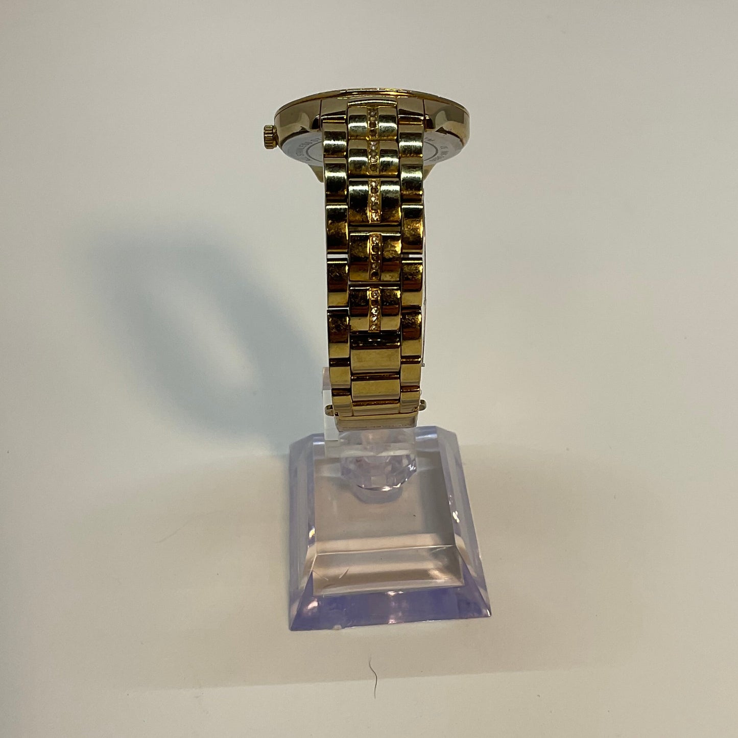 Michael Kors Mini Lauryn Pave Gold Tone Watch Model MK3899