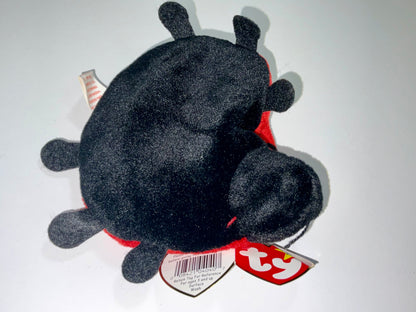 Vintage 1995 TY Beanie Baby Lucky the Lady Bug