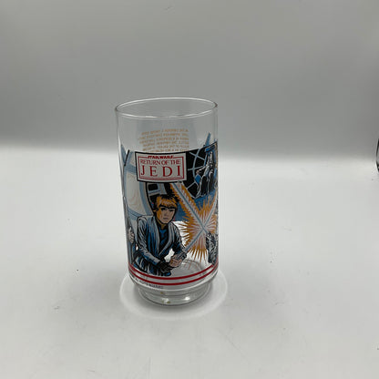 Star Wars Return of the Jedi Drinking Glasses 1983 Burger King