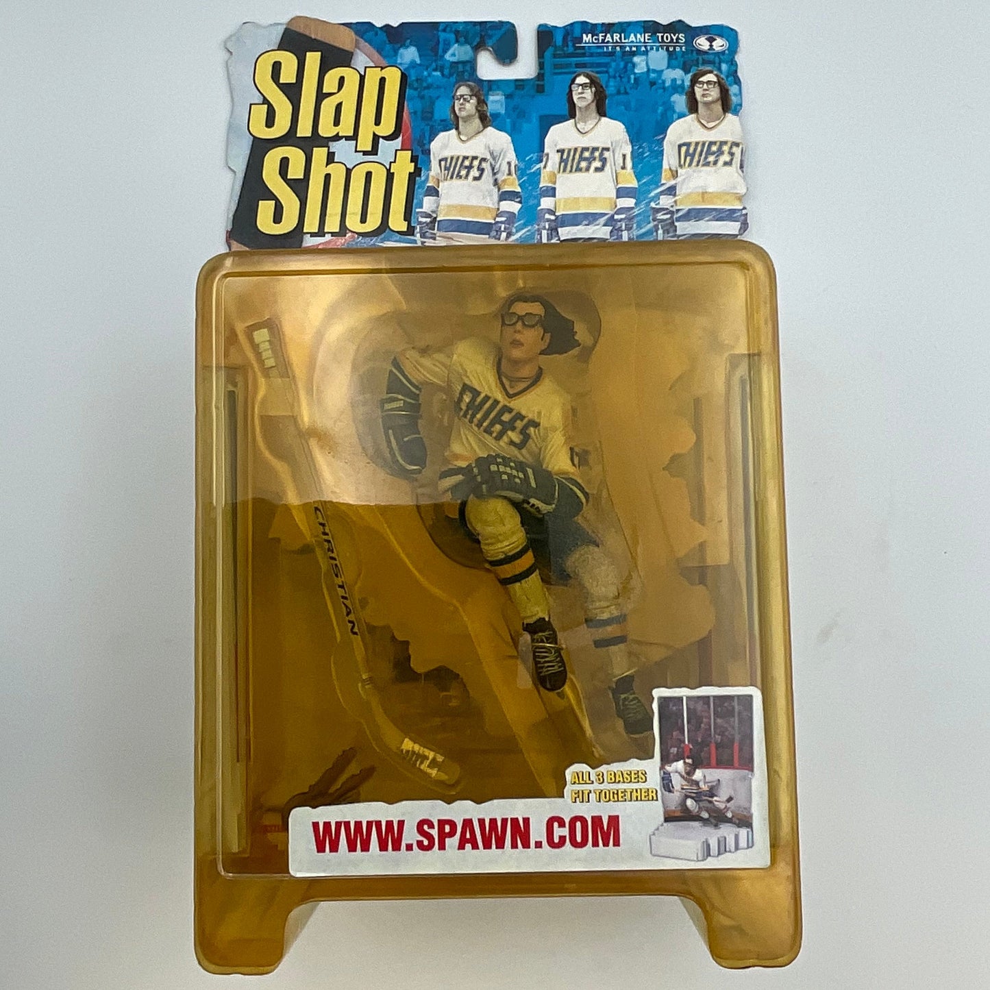 McFarlane Toys Slap Shot The Hanson Brothers Steve Hanson Action Figure