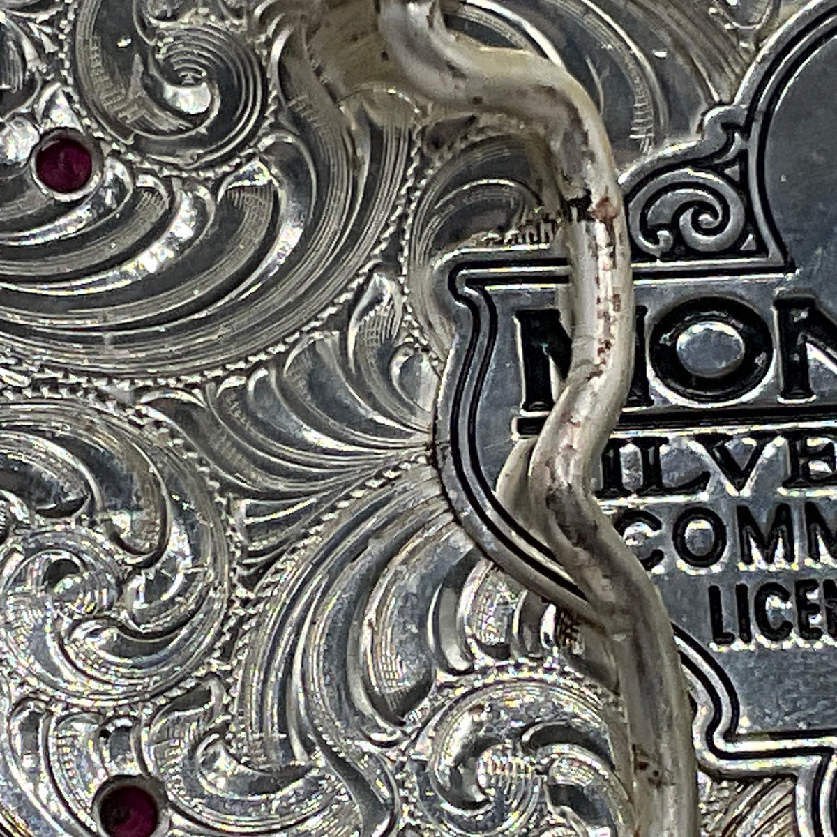 Wrangler Belt Buckle NFR 60th Anniversary Montana Silversmith Las Vegas
