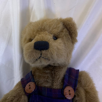Cottage Collectable Bear with Overalls