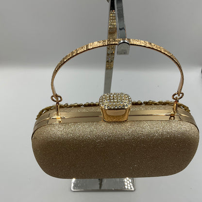 NCQ Rhinestone Evening Clutch with Crystal Accents