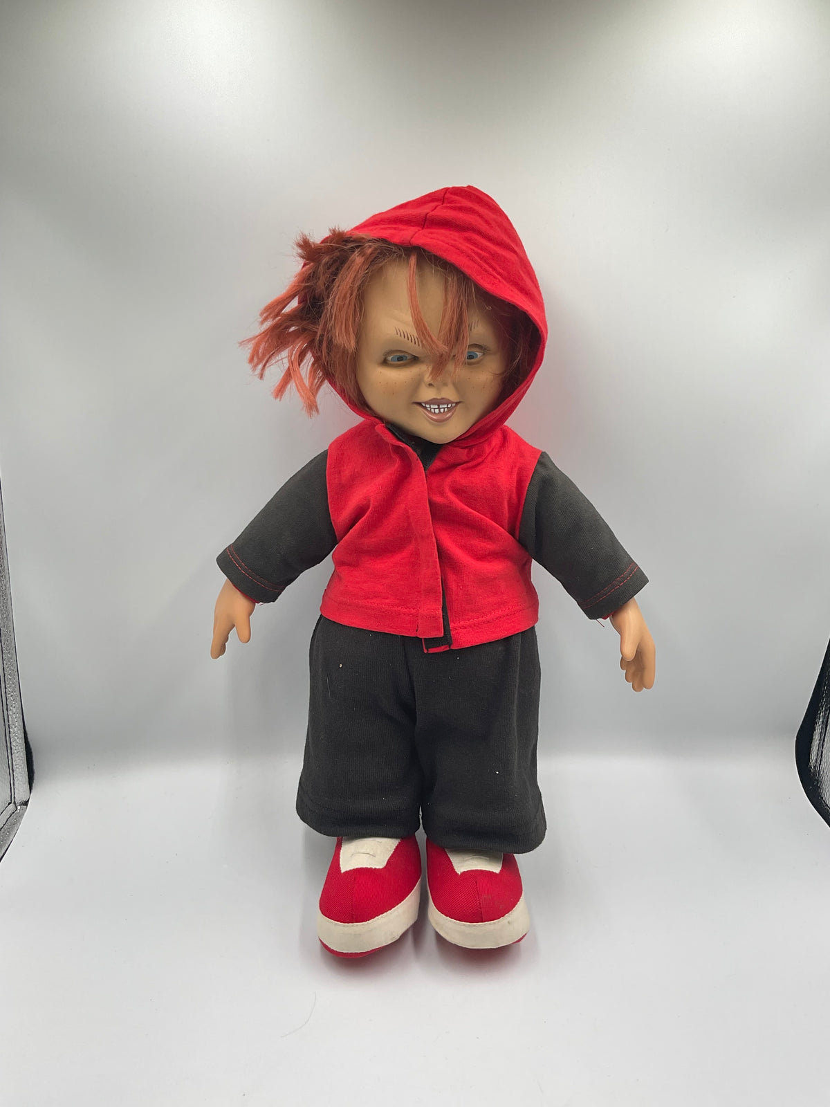 Vintage Chucky Doll 1999 Sideshow Loose with Custom Hoodie 1st Batch