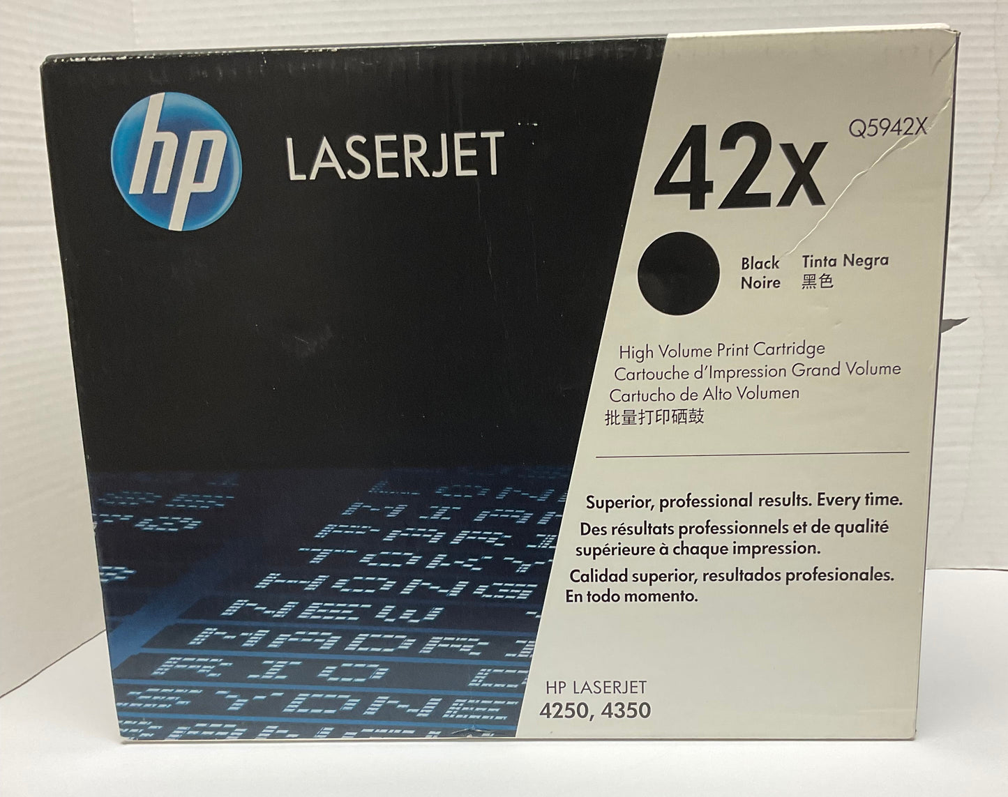 HP LaserJet Printer 42X Black High Yield Toner Cartridge Brand New in Original Box