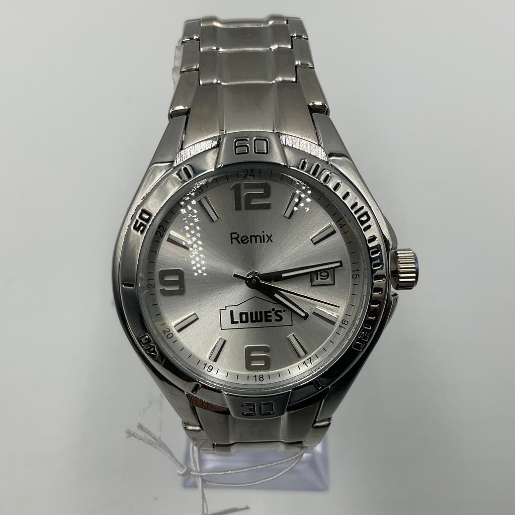 Remix by Fossil Lowes Logo Easy Reader Date Counter Watch New with Tags NWT