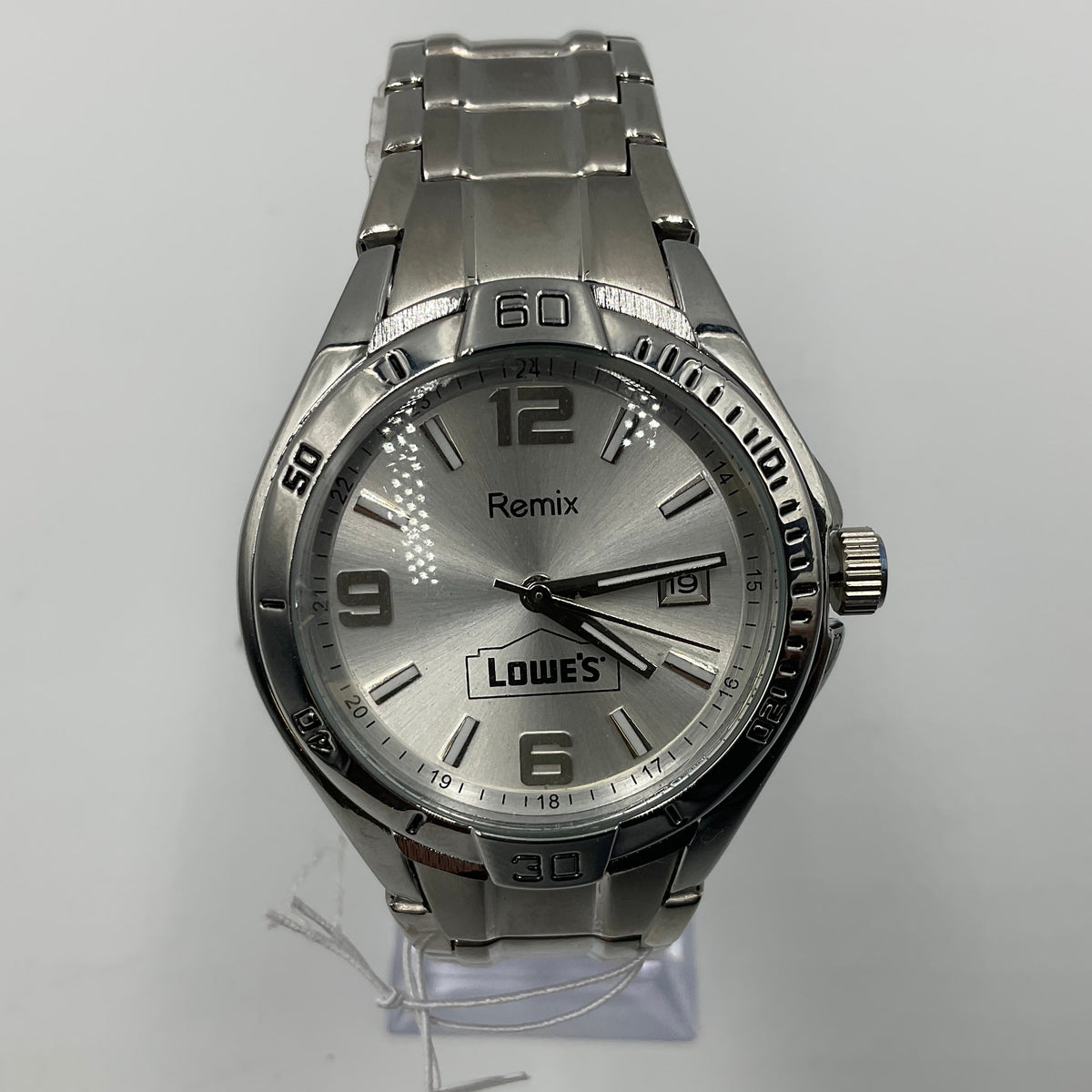 Remix by Fossil Lowes Logo Easy Reader Date Counter Watch New with Tags NWT