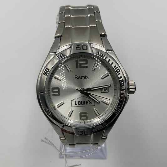 Remix by Fossil Lowes Logo Easy Reader Date Counter Watch New with Tags NWT