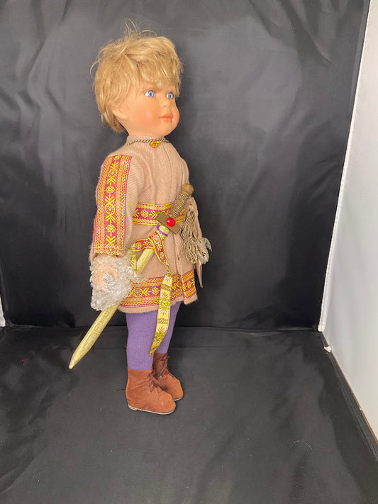 Geppeddo Fairy Tale Porcelain Prince Charming Doll