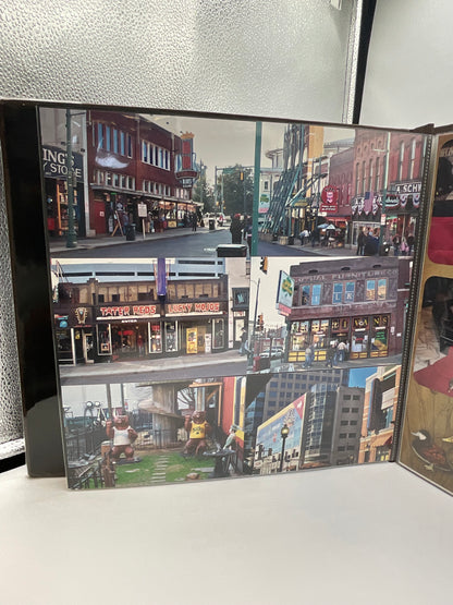 completed, vintage Graceland & Memphis vacation photo scrapbook