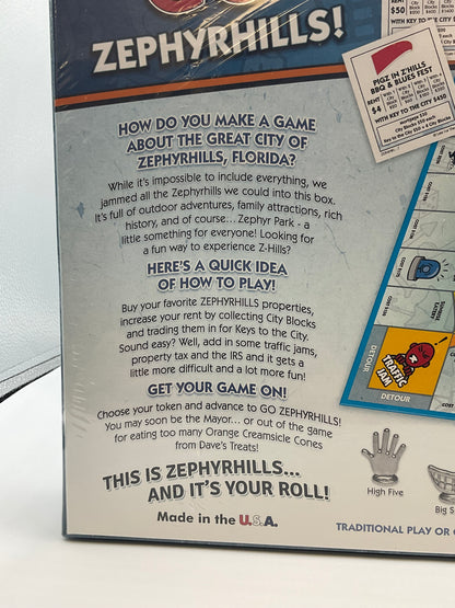 Zephyrhills Monopoly Board Game
