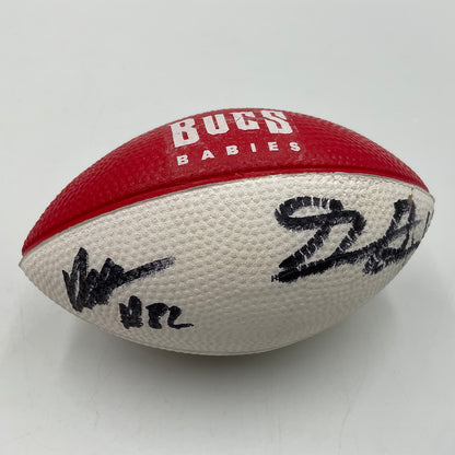 Buc Babies Autographed Foam Mini Football