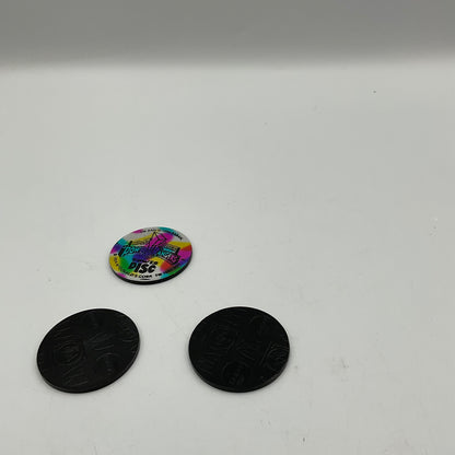 Set of 3 Vintage 1994 McDonald’s Mighty Morphin Power Rangers Pogs