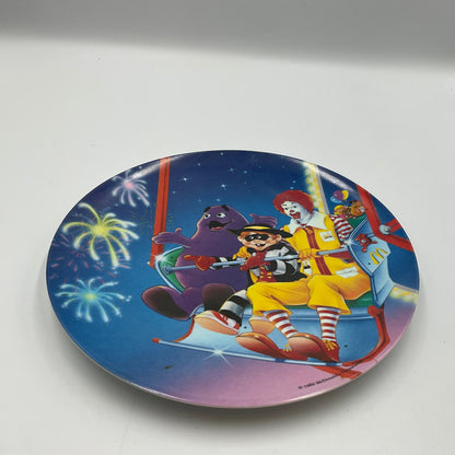 SKIP  Set of 5 - Vintage 90s Ronald McDonalds holiday Plates
