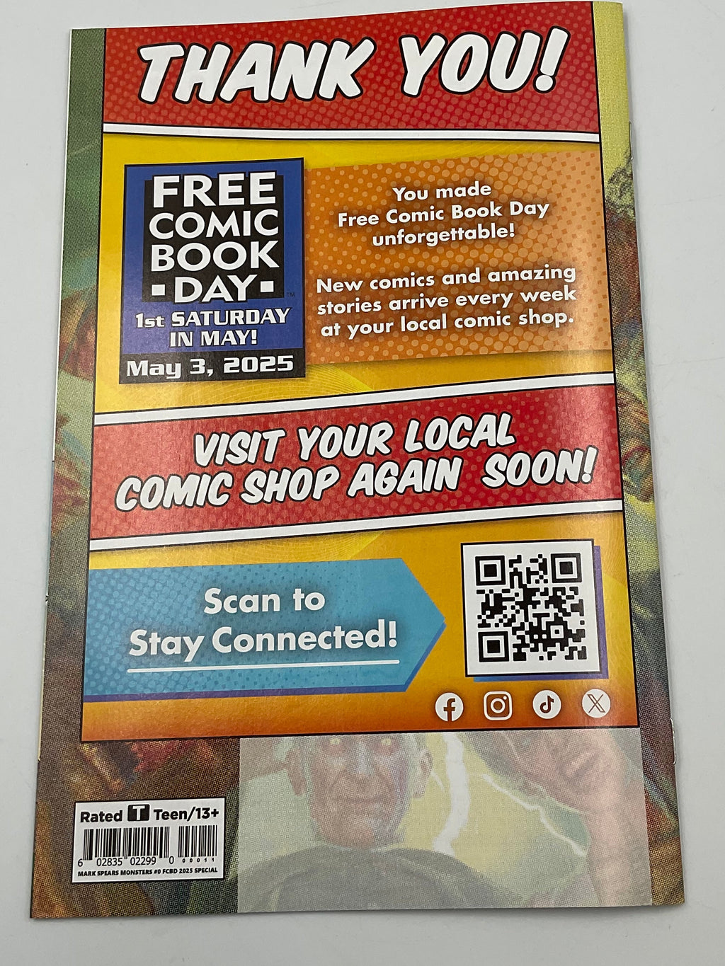 Mark Spears Monsters #0 - Free Comic Book Day Edition (Keenspot)