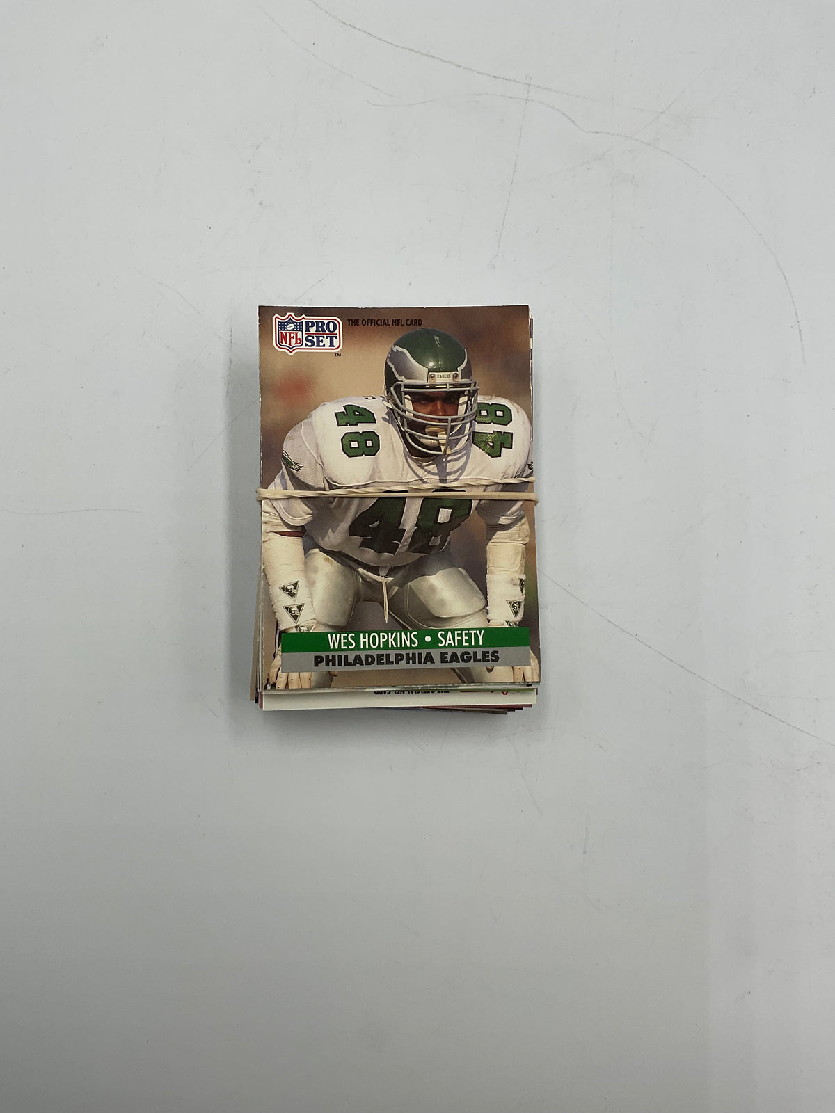 Lot of 63 NFL Pro Set Trading Cards