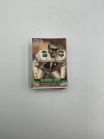 Lot of 63 NFL Pro Set Trading Cards