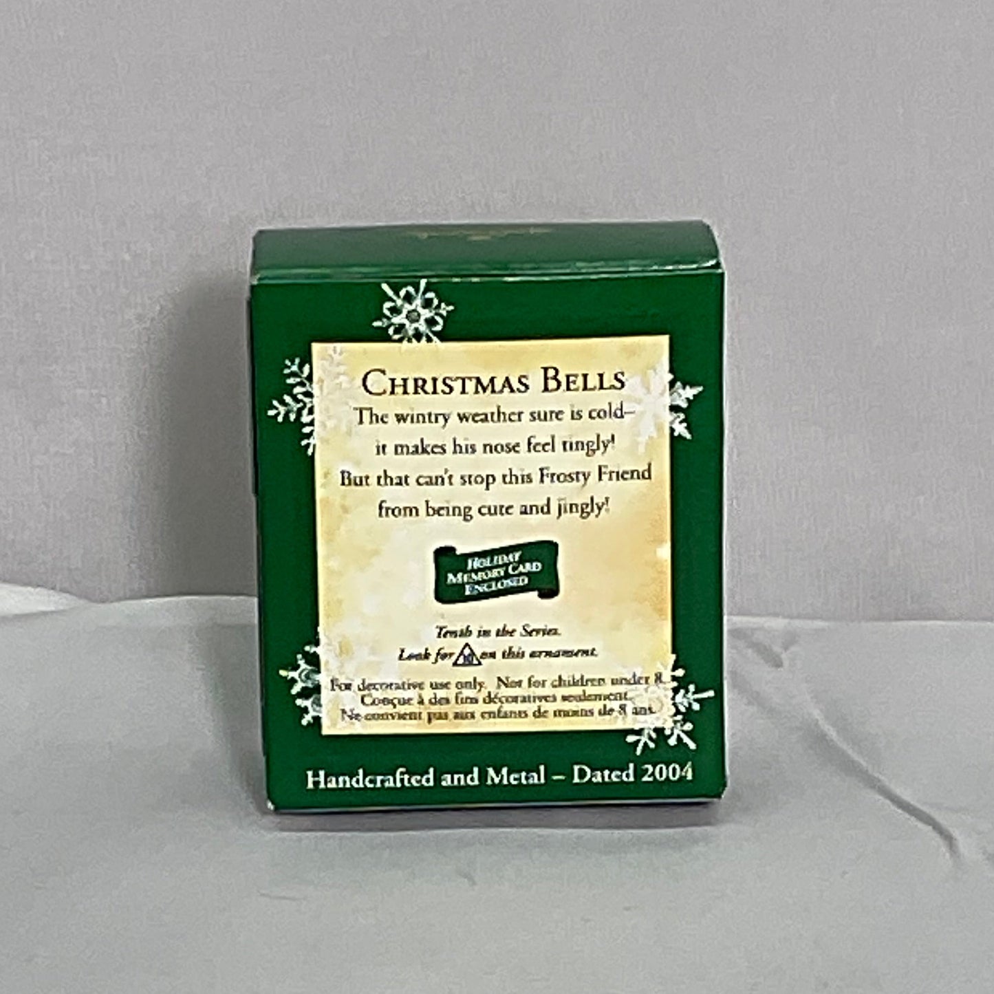 Hallmark: Christmas Bells - 10th in Series - 2004 Miniature Ornament
