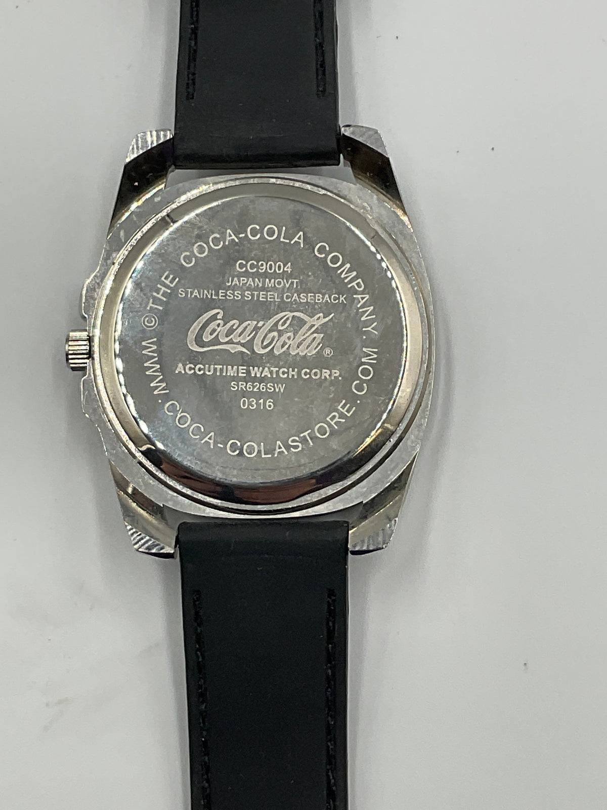 Coco Cola Wristwatch New Battery Working Condition