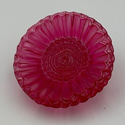 Waterford Crystal Pink Gerbera Daisy Paperweight