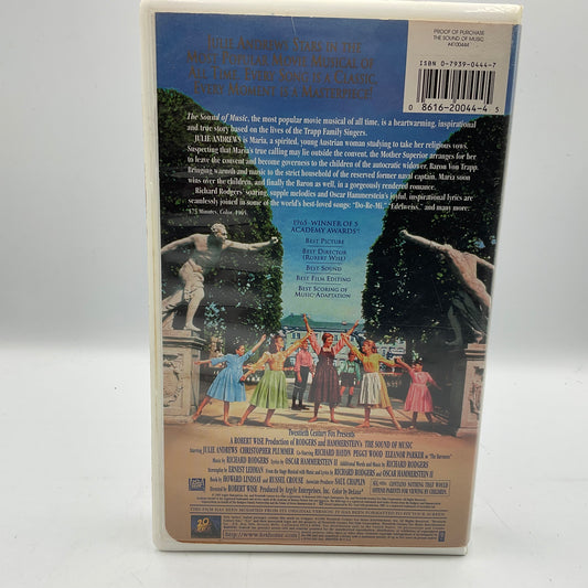 The Sound of Music Vintage VHS Video Tape Movie