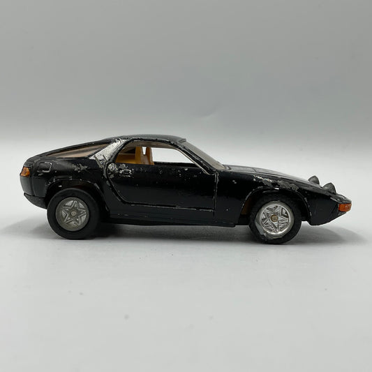 1979 Black Vintage 1:44 Scale Matchbox Porsche 928 Die-Cast Scale Model Replica Car