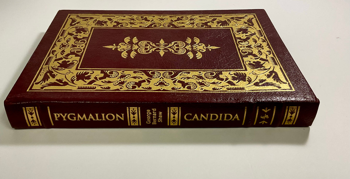 Pygmalion And Candida by George Bernard Shaw Vintage 2004 The Easton Press 100 Greatest Books Ever Written Leather Bound Collector's Edition