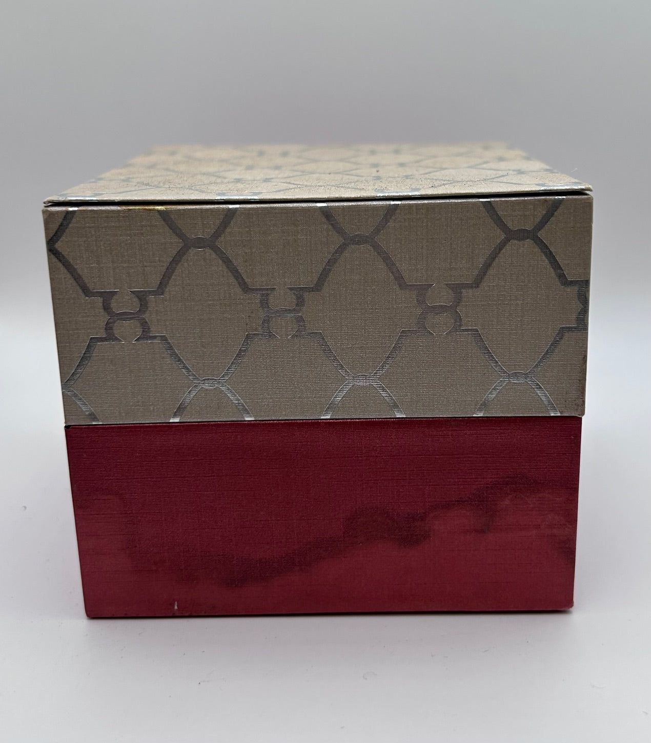 Silvertone and Clear Stone Ladies Watch and Bracelet Set in Original Box