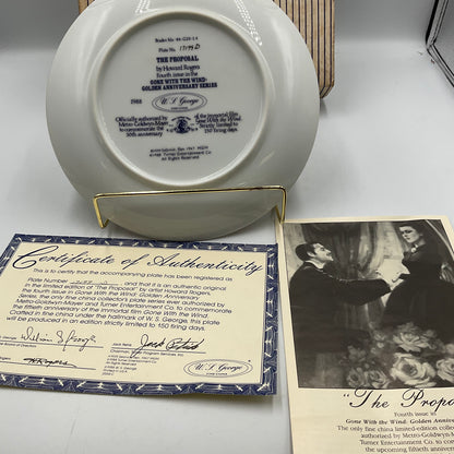 W.L.George Fine China The Proposal by Howard Rogers