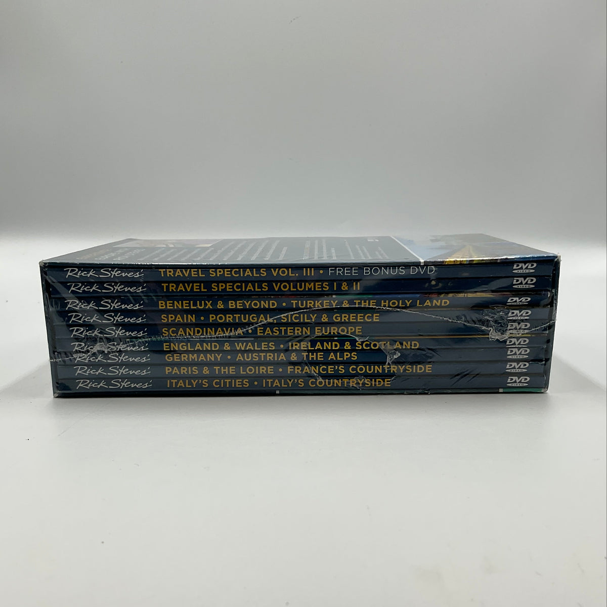 Rick Steves Europe The 20 Year Anthology 17 DVD Set Factory Sealed