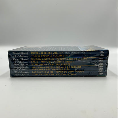 Rick Steves Europe The 20 Year Anthology 17 DVD Set Factory Sealed
