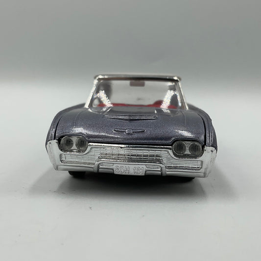 1/43 Scale Grey 1961 Ford Thunderbird Die-Cast Scale Model Replica Car