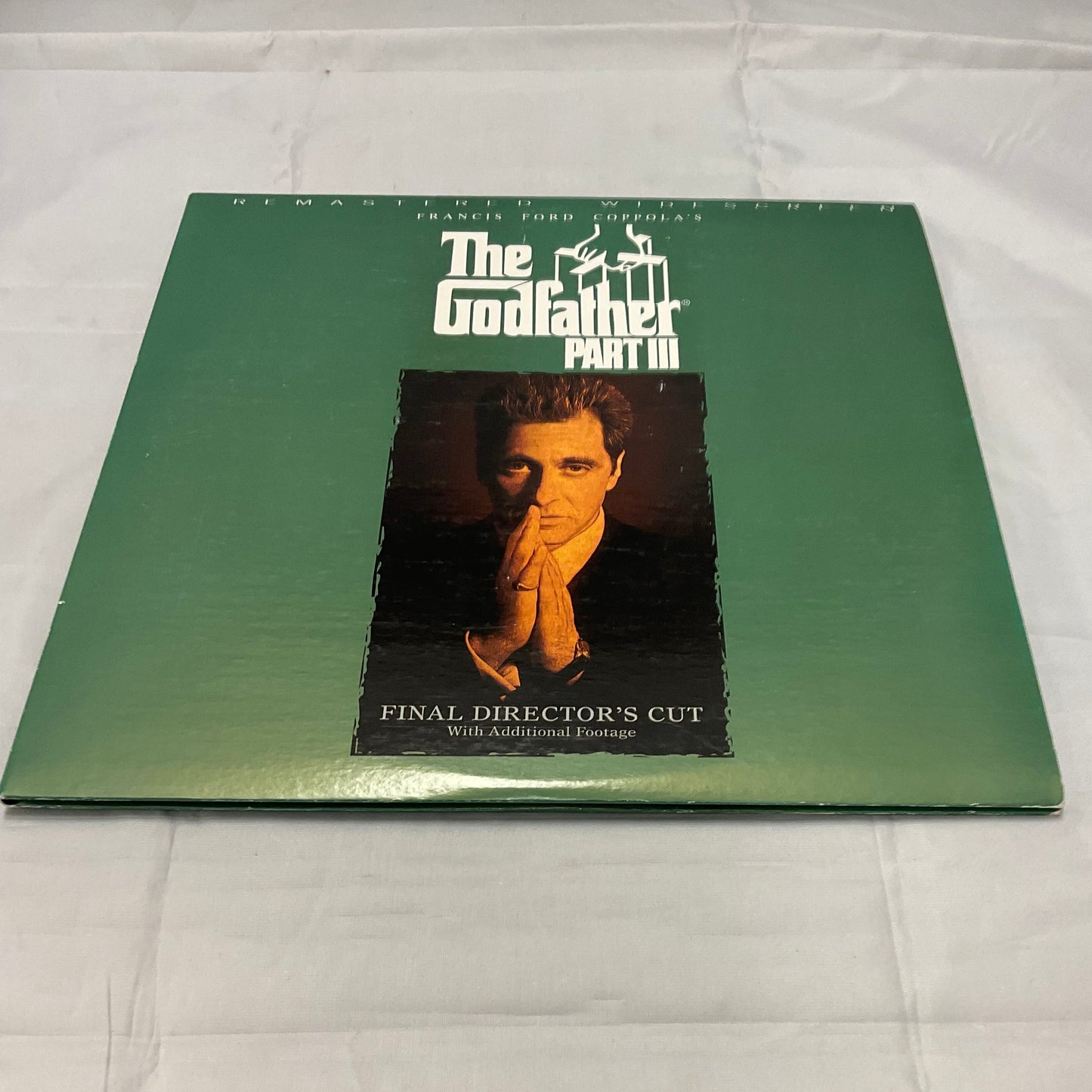 The Godfather Trilogy Collection 6-LaserDisc Video Set Series Part 1 Part 2 Part 3