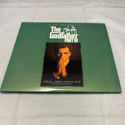 The Godfather Trilogy Collection 6-LaserDisc Video Set Series Part 1 Part 2 Part 3