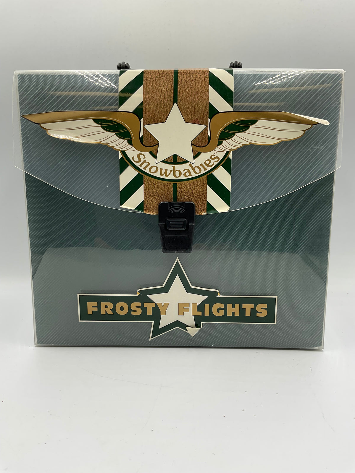 Department 56 Snowbabies I Can Fly Frosty Flight Airplane Figurine w/ Box