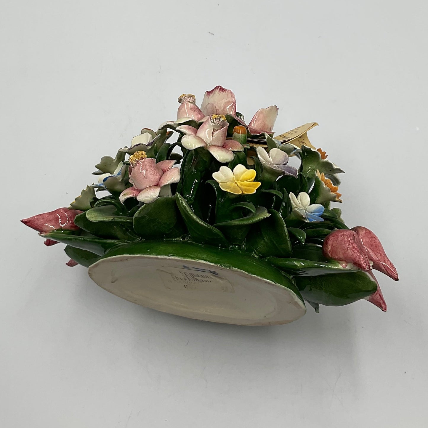 Nova Capodimonte Porcelain Floral Arrangement