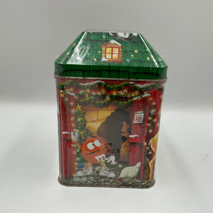 Not Opened 2003 Limited Edition M&M’s Peanut Butter “Reindeer Farm” Tin Canister