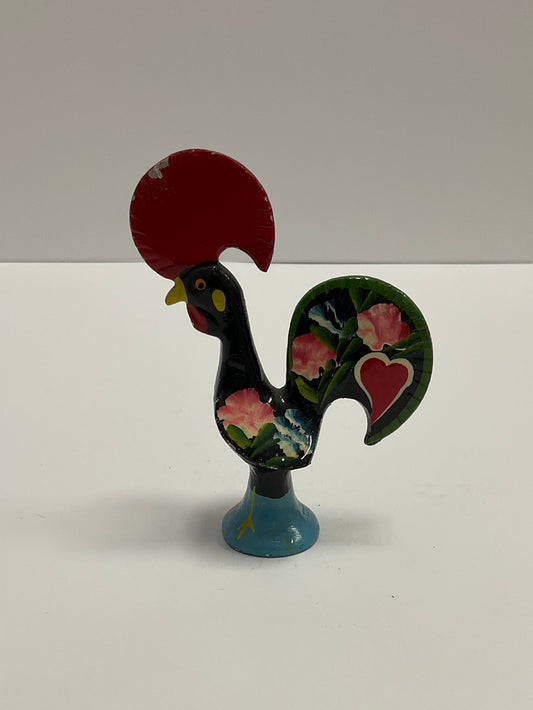 Ceramic Art Rooster Chicken Sculpture