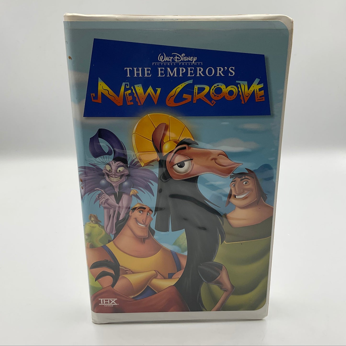 Walt Disney VHS The Emperor’s New Grove 2001 Vintage Video Tape Movie Film Not Tested