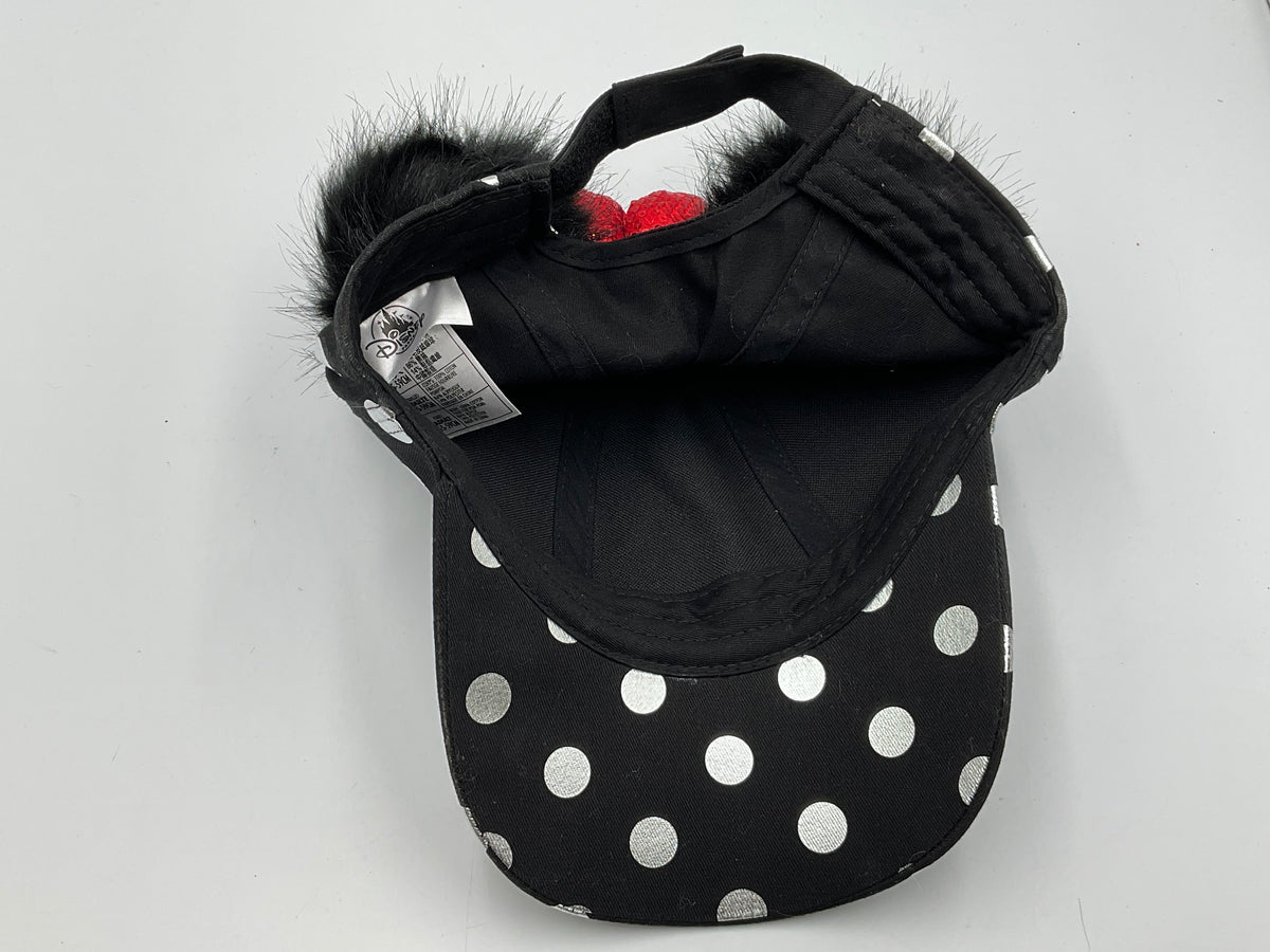 Disney Parks Minne Mouse  Polka Dot Baseball Cap