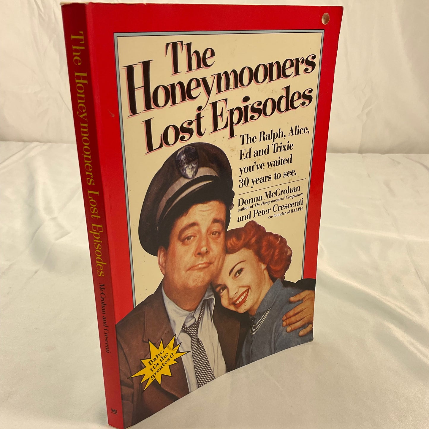 The Honeymooners Lost Episodes Vintage 1985 Paperback Book by Donna McCrohan Peter Crescenti