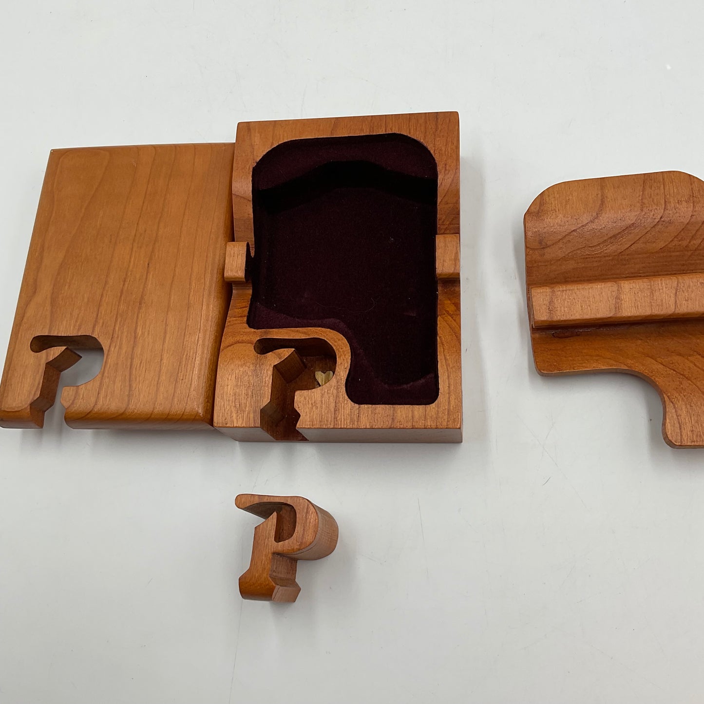Vintage Handmade Puzzle Box By Richard Rothbard