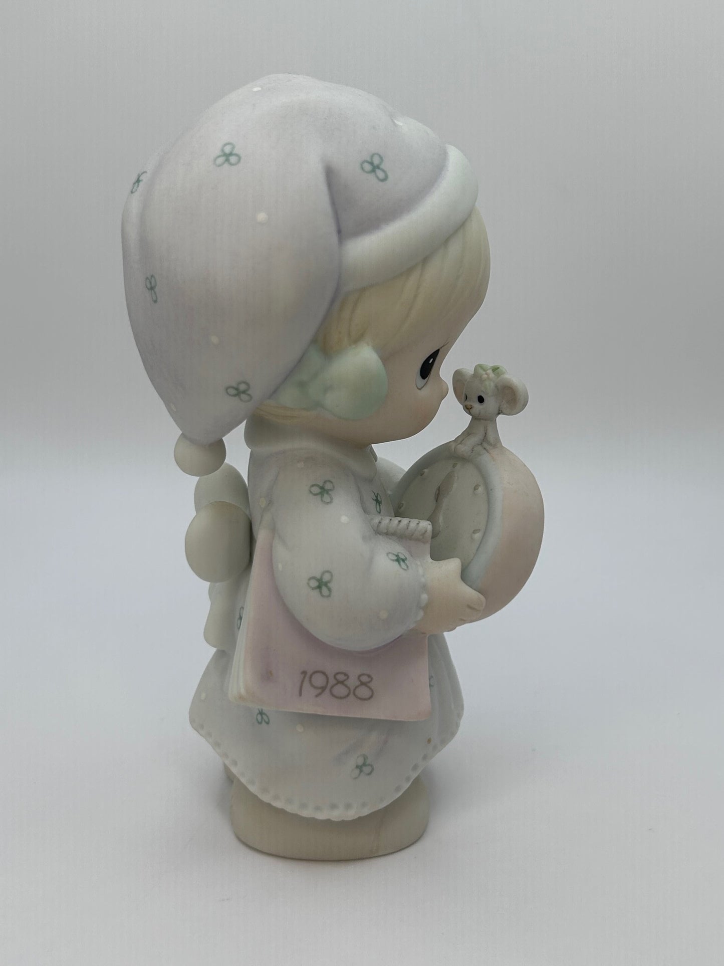 Precious Moments Vintage Special 1988 Issue Time To Wish You A Merry Christmas