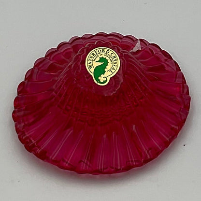 Waterford Crystal Pink Gerbera Daisy Paperweight