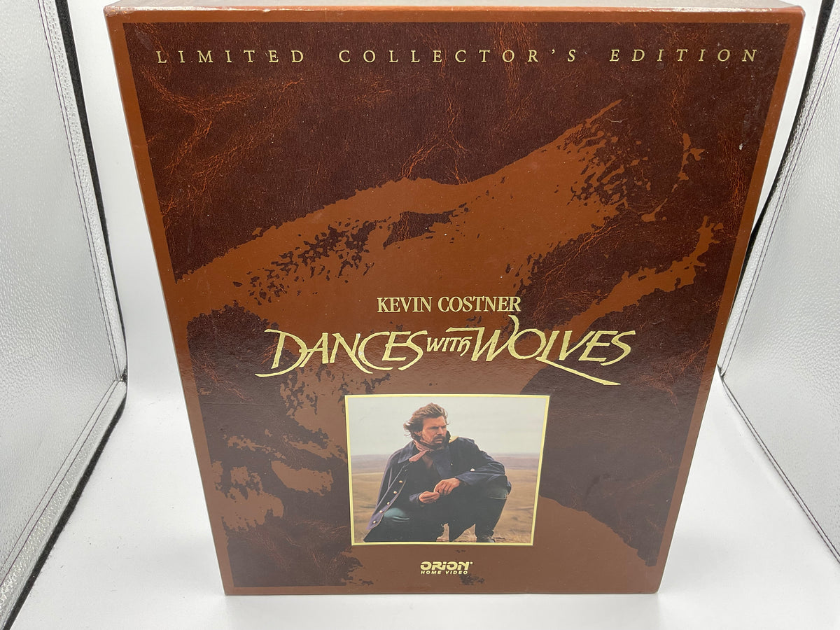 Limited Collector’s Edition Kevin Costner Dances With Wolves VHS Boxset
