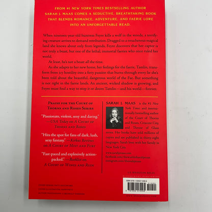 Sarah J.Maas A Court of Thorns and Roses Paperback Book
