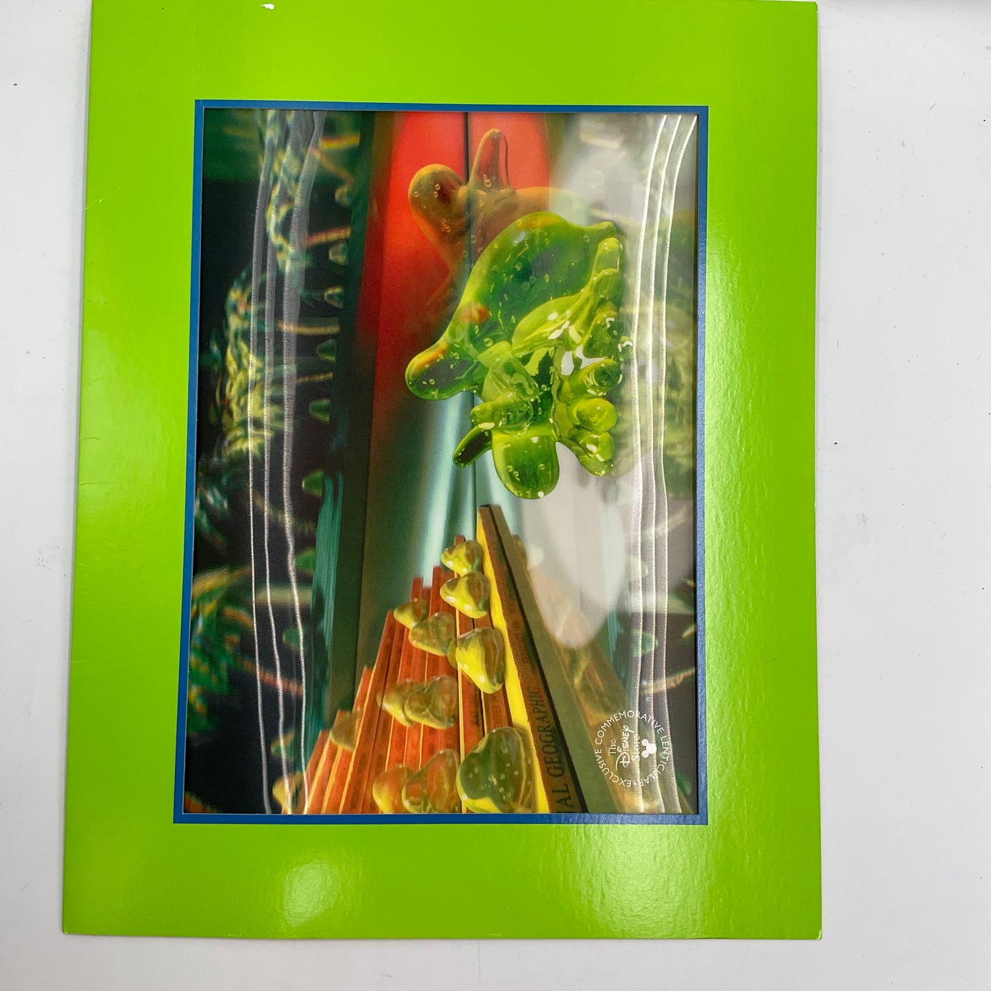 Vintage 1998 Disney Flubber Exclusive Commemorative Lithograph 3D 11X14