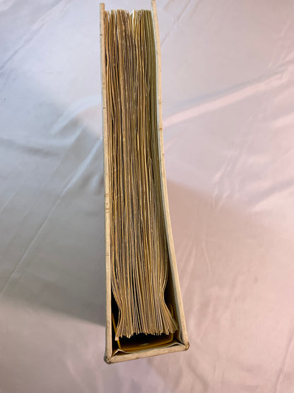 Traveler Stamp Album for International Postage Stamp Collectors Partially Full Incomplete